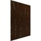 Ekena Millwork 19 5/8in. W x 19 5/8in. H Elwod EnduraWall Decorative 3D Wall Panel Covers 2.67 Sq. Ft. WP20X20EWAMB - alternate 4